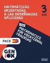 MATEMÁTICAS ORIENTADAS A ENSEÑANZAS APLICADAS 3º ESO. GENIOX PROGRAMA BILINGÜE A