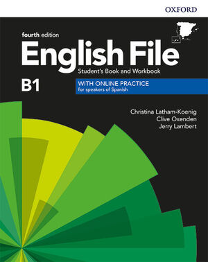 ENGLISH FILE 4TH EDITION B1. STUDENT'S BOOK AND WORKBOOK WITH KEY PACK