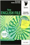 NEW ENGLISH FILE INTERM SB+WB/O MROM