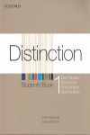 DISTINCTION 1 STUDENT`S BOOK BACHILLERATO