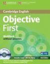 OBJECTIVE FIRST WORKBOOK WITHOUT ANSWERS WITH AUDIO CD 3RD EDITION