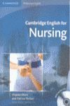 CAMBRIDGE ENGLISH  NURSING INTERMEDIATE STUDENT´S  AND 2 CD