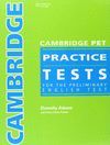 CAMB PET PRACTICE TEST ALUM+KEY+CD