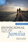 DEVOCIONAL EN UN AÑO PARA LA FAMILIA VOLUMEN 1