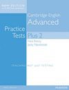 CAMBRIDGE ENGLISH: ADVANCED PRACTICE TESTS PLUS 2 (NEW EDITION) STUDENT'S BOOK W