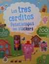 LOS TRES CERDITOS PASATIEMPOS CON STICKERS-200 STICKERS