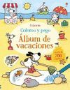 LIBRO DE VACACIONES COLOREO Y PEGO