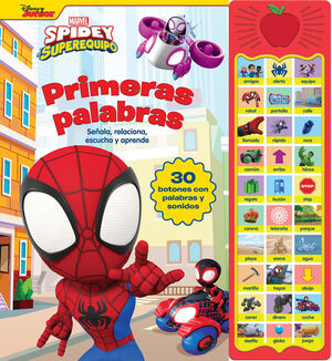 PRIMERAS PALABRA SPIDEY 30 BOTONES CON VOZ Y SONIDOS