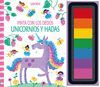 UNICORNIOS Y HADAS PINTA CON LOS DEDOS