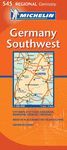 GERMANY SOUTHWEST MAPA 545