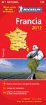 MAPA NATIONAL FRANCIA