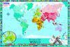 CHILDREN WALL MAPA MUNDO PLASTIFICADO 812 15