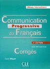 COMMUNICATION PROGRESSIVE DU FRANÇAIS - CORRIGES - NIVEAU INTERMEDIAIRE - 2 EDIT