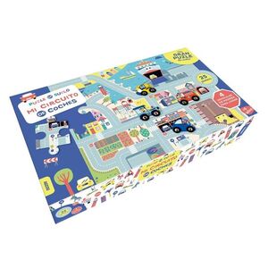 PUZZLE CIRCUITO DE COCHES. AUZOU