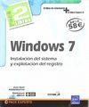 PACK WINDOWS 7 (2V). REGISTRO DE WINDOWS 7 + WINDOWS 7 INSTA