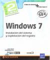 PACK WINDOWS 7 (2V). REGISTRO DE WINDOWS 7 + WINDOWS 7 INSTA