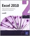 EXCEL 2010 (PACK 2 LIBROS) HACER CALCULOS MATEMATICOS ESTADI