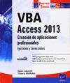 VBA ACCESS 2013