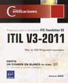 PREPARACIÓN PARA LA CERTIFICACIÓN ITIL FOUNDATION V3 ITIL V3-2011