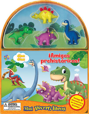 ¡AMIGOS PREHISTÓRICOS! (MINI DIVERTI-LIBROS)