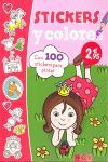 STICKERS Y COLORES PRINCESAS