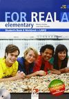 FOR REAL A ELEMENTARY STUDENT'S & WORKBOOK + LINKS