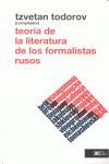TEORIA DE LA LITERATURA DE FORMALISTAS RUSOS