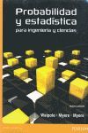 PROBABILIDAD Y ESTADISTICA PARA INGENIEROS Y CIENCIAS, 9ED