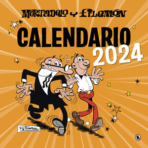 CALENDARIO MORTADELO Y FILEMÓN 2024. IBÁÑEZ, FRANCISCO. 9788402428844  Librería Luque