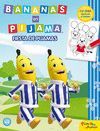 BANANAS EN PIJAMA. COLOREA SIGUIENDO EL MODELO. FIESTA DE PIJAMAS