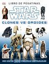 STAR WARS. PEGATINAS. CLONES VS DROIDES