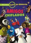 DREAMWORKS. BUSCA LAS DIFERENCIAS. AMIGOS CHIFLADOS