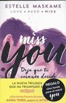 YOU 3 MISS YOU Y FUNDA MOVIL IMPERMEABLE