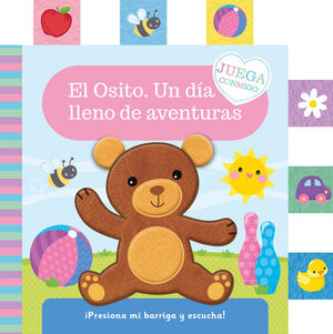 EL OSITO UN DIA LLENO DE AVENTURAS LIBRO DE TELA