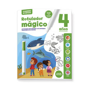 CUADERNO DE REPASO 4 AÑOS CON ACTIVIDADES COLORMAGIC