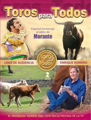 TOROS PARA TODOS. EDICIÓN LIMITADA. ESPECIAL MORANTE