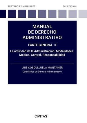 MANUAL DE DERECHO ADMINISTRIVO. PARTE ESPECIAL