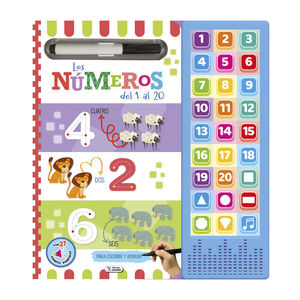 JUEGO Y APRENDO- LOS NÚMEROS DEL A AL 20