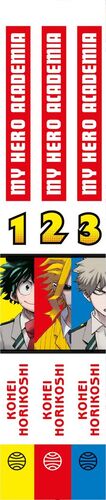 SHONEN STARTER SET MY HERO ACADEMIA Nº 1+2+3