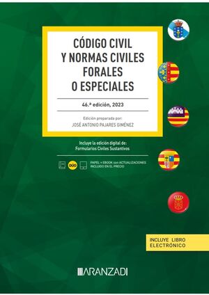 CÓDIGO CIVIL Y NORMAS CIVILES FORALES O ESPECIALES (PAPEL + E-BOOK)