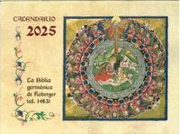 2025 CALENDARIO LA BIBLIA GERMANICA DE KOBERGER
