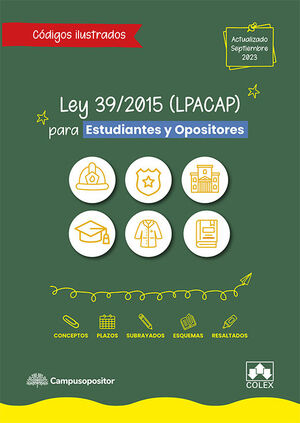 LEY 39/2015 (LPACAP) PARA ESTUDIANTES Y OPOSITORES