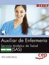 AUXILIAR DE ENFERMERIA. SERVICIO ANDALUZ DE SALUD (SAS). TEST ESP