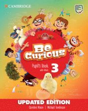 BE CURIOUS LEVEL 3 PUPIL'S BOOK WITH EBOOK UPDATED