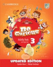 BE CURIOUS UPDATED LEVEL 3 ACTIVITY BOOK WITH HOME BOOKLET AND DIGITAL PACK UPDA