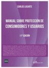 MANUAL SOBRE PROTECCION DE CONSUMIDORES Y USUARIOS