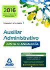 AUXILIARES ADMINISTRATIVOS DE LA JUNTA DE ANDALUCÍA. TEMARIO 1