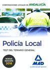 POLICIA LOCAL ANDALUCIA TEST DEL TEMARIO GENERAL