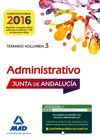 ADMINISTRATIVOS DE LA JUNTA DE ANDALUCÍA TEMARIO 3