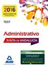 ADMINISTRATIVO JUNTA DE ANDALUCIA TEST 2016